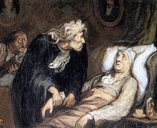 Der eingebildete Kranke — Szenenmotiv